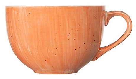 Чашка чайная Corone Natura HL900850D 250 мл коралловая