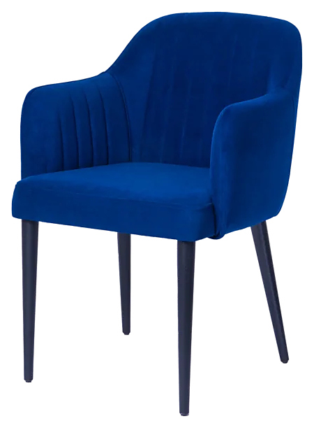 Стул ChiedoCover Тюльпан вельвет, королевский синий