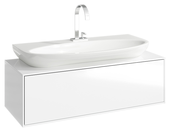 Тумба Aqwella Genesis GEN0110W 100 см, белый