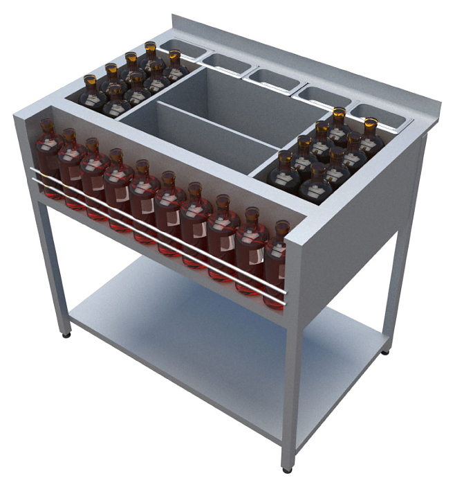 Станция коктейльная BARMADE Номер 2 (1000х700х900 мм)