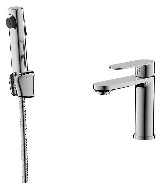 Смеситель для раковины Maretti Florenza FLG32RF70 с гигиеническим душем