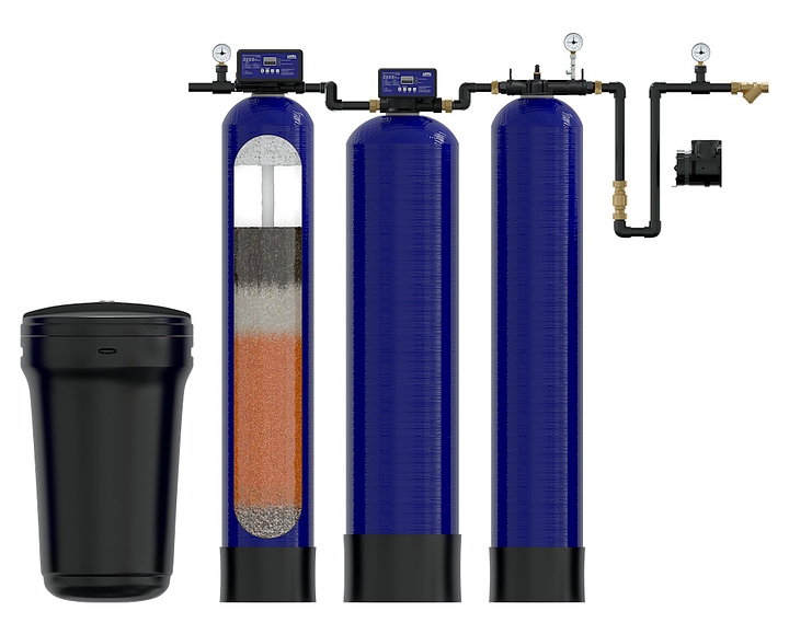 Комплексная система очистки воды SiberianAqua VKX 1500 Runxin AS-19