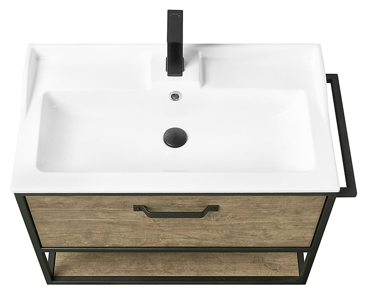 Тумба AQUATON Лофт Фабрик 80 1A242401LTDY0