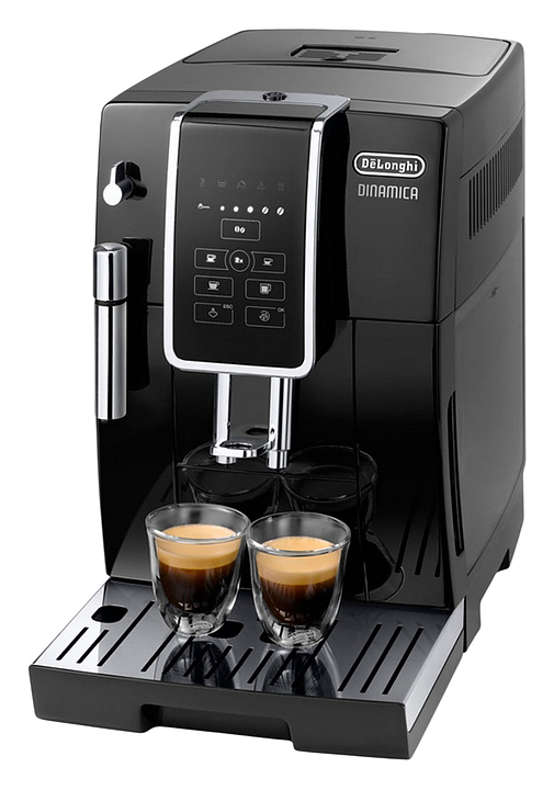 Кофемашина автоматическая De'Longhi Dinamica ECAM 350.15.B 1450 Вт, черный