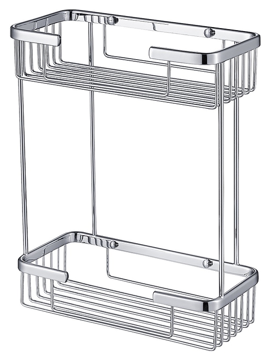 Полка двойная TIMO Nelson 150083/00 хром