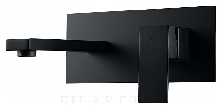Смеситель для раковины FILARETE Fing FL4040BL, черный матовый