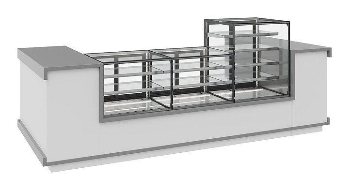 Витрина тепловая Carboma Cosmo KC71-110 SH 1,2-1 Built-In