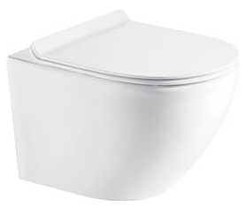 Унитаз подвесной с сидением Soft-close KollerPool Round RN-0520-RW