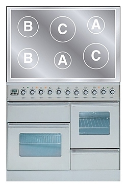Духовка с варочной панелью ILVE PTWI-100-MP