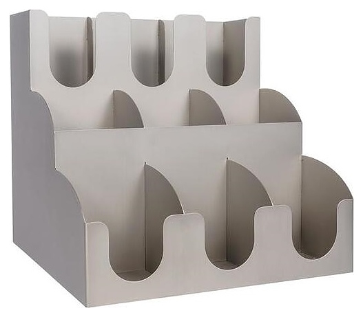 Диспенсер для кофейных аксессуаров P.L. Barbossa S0565-2 30х30х29 см (нерж. сталь)