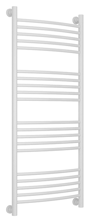 Полотенцесушитель водяной Сунержа Богема+ 120x50 см с выгнутой перемычкой, белый
