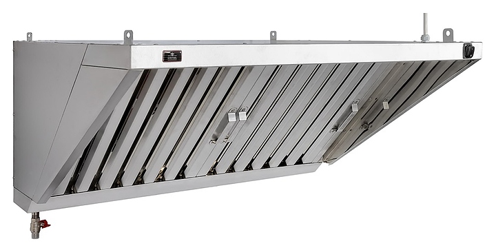 Зонт вытяжной пристенный Luxstahl ЗВП 1100х1100