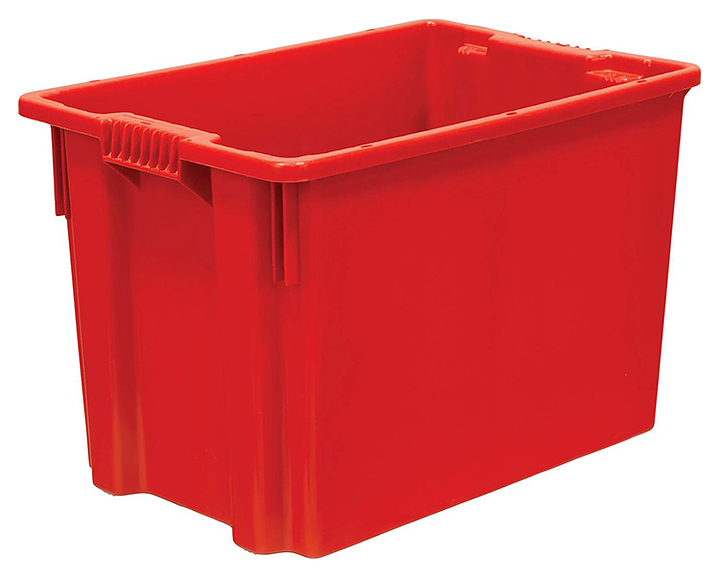 Ящик универсальный ТАРА.РУ FUTURA 605 600х400х400 мм красный