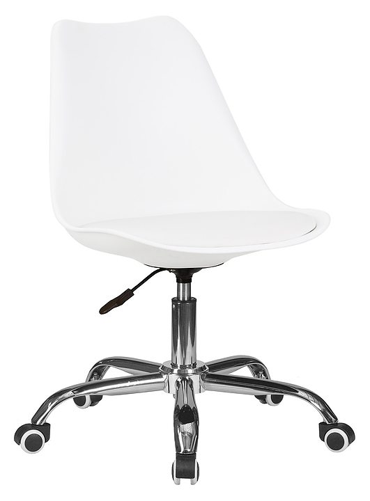Кресло офисное для персонала DOBRIN 635DPP-LMZL-N MICKEY (белое) 2 шт.