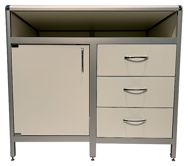 Стол-тумба лабораторная Мед Мебель MED 12.008al с РУ