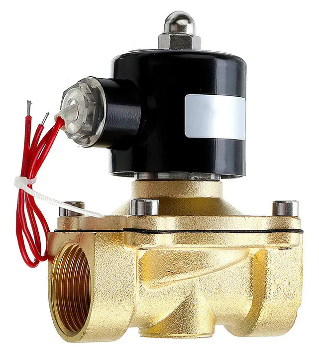 Электромагнитный соленоидный мембранный клапан для воды WASTE KING SV-2W-15 N/C-1/2