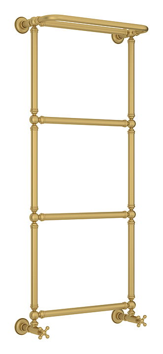 Полотенцесушитель водяной Сунержа Ренессанс 1386 126x50 см матовое золото