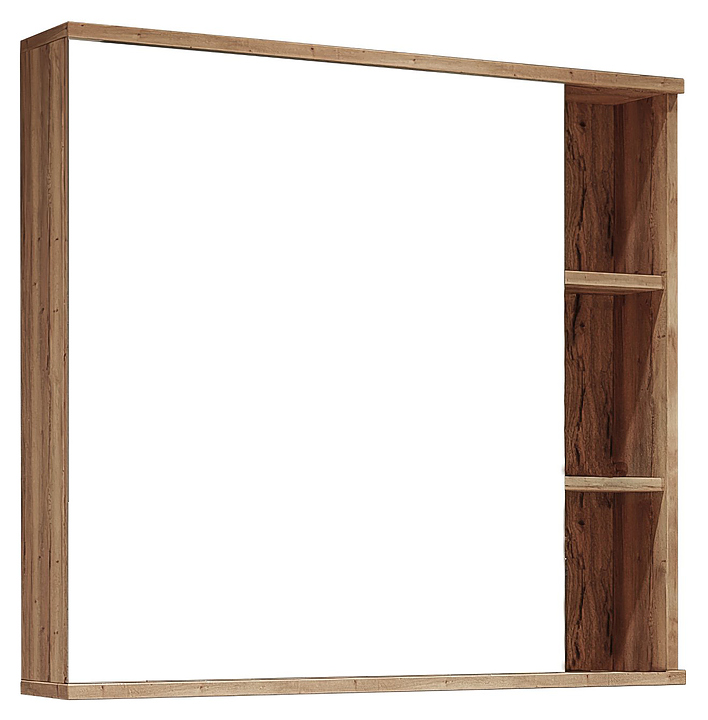 Шкаф зеркальный Grossman ФОРТА 80 дуб галифакс