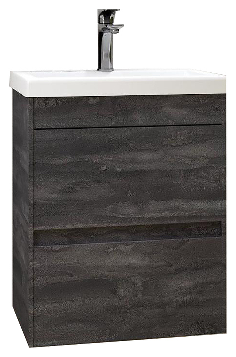 Тумба под раковину Art&Max Family-M-400-2C-SO-IS 40 см, железный камень