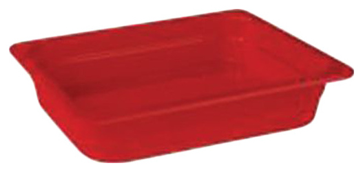 Гастроемкость Pujadas 22068 GN 1/2 (325x265х40) меламин, красная
