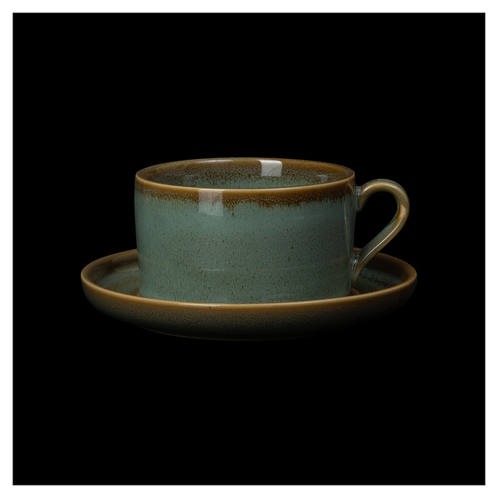 Чайная пара Corone Primavera HD003246/HD003247 280 мл (фарфор) зеленая