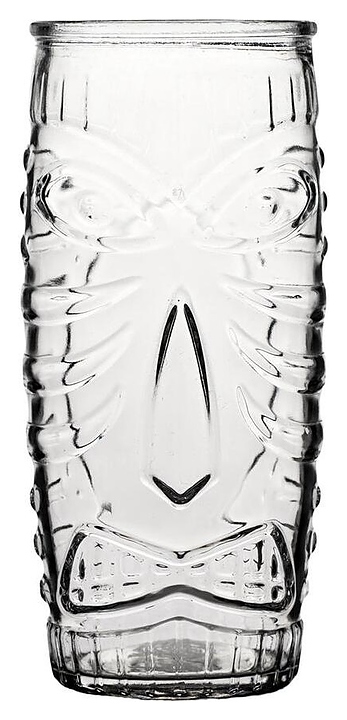 Стакан для коктейлей P.L. Barbossa Tiki TIKI0033 600 мл d=8,5/7,5 см h=17 см (стекло) прозрачный