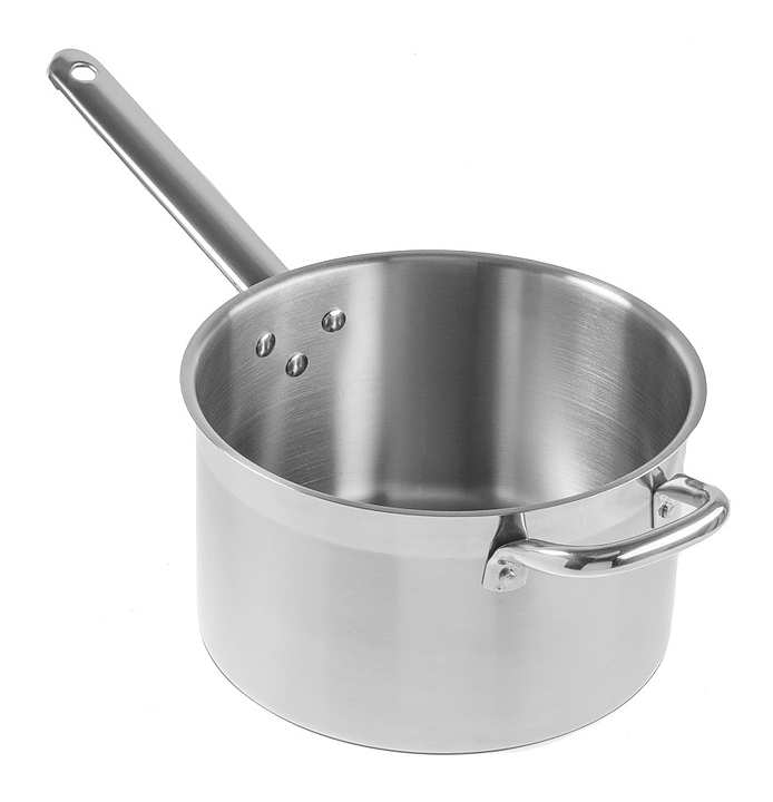 Сотейник Luxstahl Optima кт673 10 л d 280 мм h 160 мм, нерж. сталь