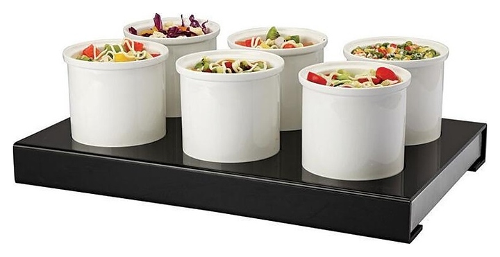 Поднос для выкладки Sunnex M1269-1/1 54,5х24х6 см, 6 салатников (1,2 л)