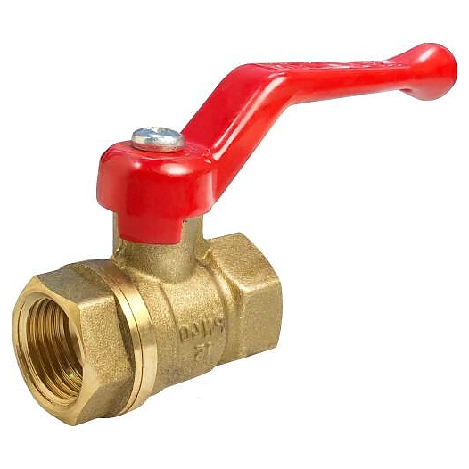 Кран шаровой VALFEX латунь 11Б27фт1М Ду 50 Ру25 ВР полнопроходной рычаг