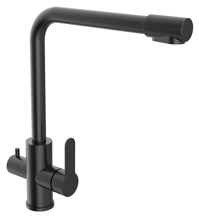 Смеситель для кухни ORANGE Steel M99-008b