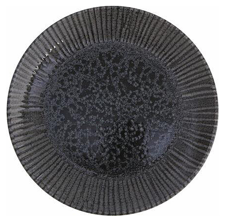 Тарелка мелкая Porland Iris Grey 187621 210 мм без борта