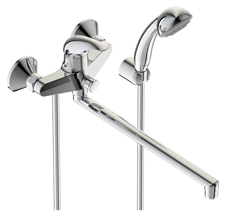 Смеситель для ванны и душа Vidima Orion BA005AA с душевым гарнитуром