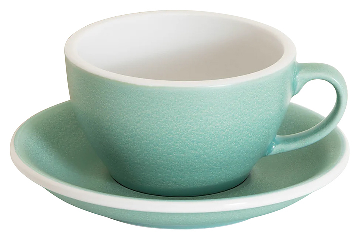 Пара кофейная Loveramics Egg C088-B147B 250 мл, изумруд