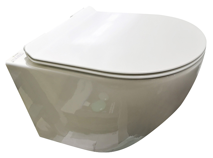 Унитаз подвесной с сиденьем Azario GRADO AZ0046, фаянс