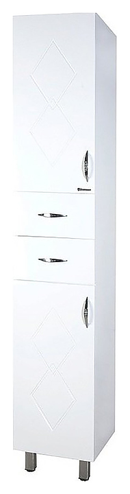 Шкаф-пенал Bellezza Элеганс 35 белый