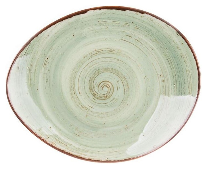 Тарелка P.L. Proff Cuisine Blue Lake Fusion 81223194 210х175 мм