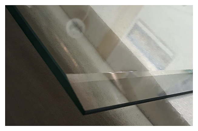 Подложка Karma для камина ABSOLUTE матовый край