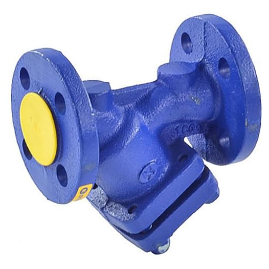 Фильтр магнитный Zetkama сетчатый Y-образный чугун Ду 100 Ру16 Тмакс=300 oC фл 821А со сливной пробкой  821A100C63