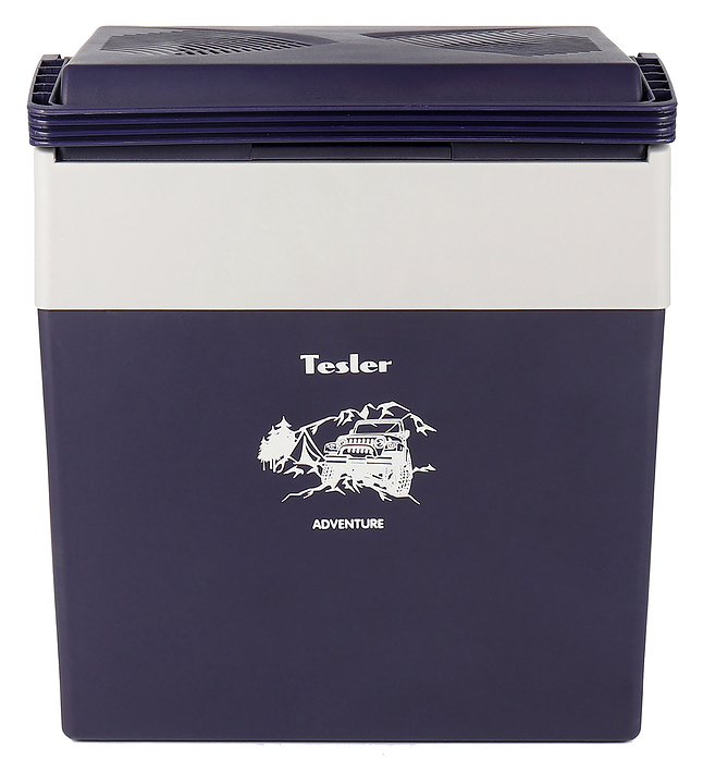 Автомобильный холодильник TESLER TCF-3012 30 л термоэлектрический, фиолетовый/серый