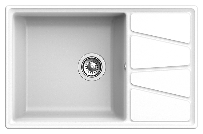 Кухонная мойка GranFest Vertex GF-V-780L иней