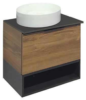 Тумба Comforty Штутгарт-60 с раковиной Comforty 9111