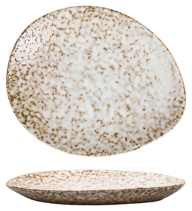 Тарелка P.L. Proff Cuisine Brown Spider Silk 81223927 205х205 мм