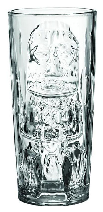 Бокал стакан для коктейля P.L. Barbossa Bad Guys Bar Тики 430 мл прозрачный