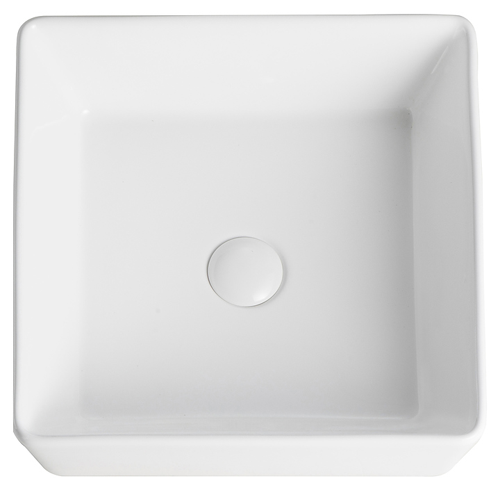 Раковина ORANGE B02-385w 38,5х38,5 см, фарфор