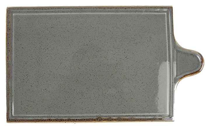 Блюдо для сыра Porland Seasons 358130 180x300 мм темно-серое