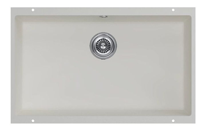 Кухонная мойка KUCHENSTERN 103VA10 UNDER 80 Ku-Granit 730х460х190 мм ваниль