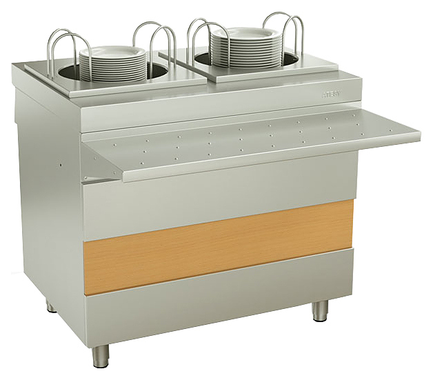 Модуль для подогрева тарелок ATESY Ривьера 2-х секц. 950 мм