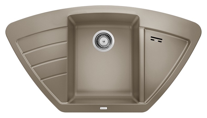 Кухонная мойка Blanco Zia 9 E серая беж