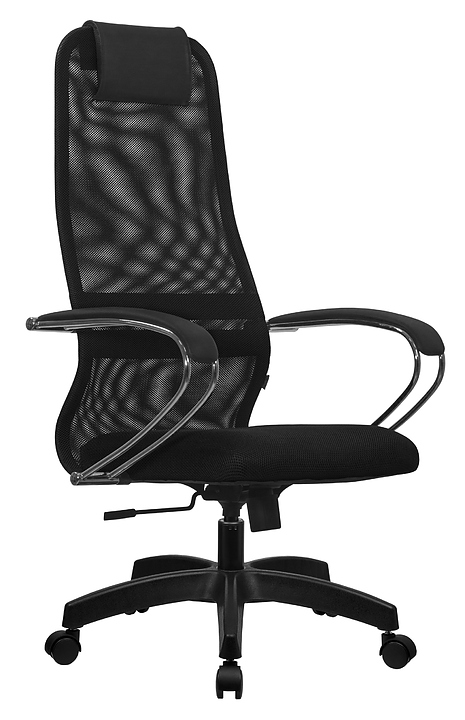 Кресло Метта Комплект SU-B-8/подл.131/осн.001, черное