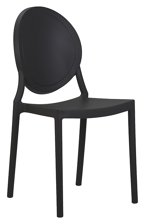 Стул обеденный DOBRIN 712PP-LMZL ALBERT (черный) 4 шт.